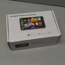 7" HD Portable Wireless Carplay for Car Stereo Touch Screen with Apple Carplay & Android Auto Car Tablet with Backup Camera/Mirror Link/Voice Control/Bluetooth/GPS for All Vehicles