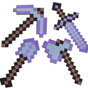 jiushen 4pcs Sword Pickaxe Axe and Shovel Toy Weapon Set,Kids RolePlay Foam Weapons Accessory for Game Fans Halloween Christmas and Party