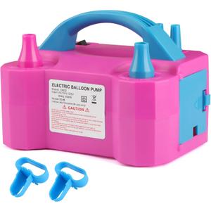 OWill 600W Electric Balloon Pump for Quick Inflation - Ideal for Air, Portable and Efficient Balloon Pump Electric as an Alternative to Helium for Inflated Balloons