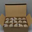 30 Pcs Beige Velvet Christmas Balls,2.36 Inch Flocked Ornaments for Christmas Tree Ball,Flocked Ornaments Shatterproof Plastic Xmas Balls for Family Holiday Wedding Party Xmas Hanging Decoration