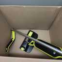 Shark VACMOP Cordless Hard Floor Vacuum Mop Includes 2 Disposable VACMOP Pads and a 12oz VACMOP Solution, Charcoal Gray, VM180