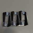 Replacement Heads Compatible with Oral B iO 3 4 5 6 7 8 9 10 Series Electric Toothbrush,Toothbrush Heads Compatible with Oral B iO Replacement Heads, Medium Bristles for Effective Cleaning,Black