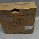 Slow Feeder Dog Bowls 3 in 1 Stainless Steel Food and Water Bowls with Non-Spill and Skid Silicone Mat to Slow Down Eating for Large Medium Small Breed Size Dogs and Cats (Dark Grey)