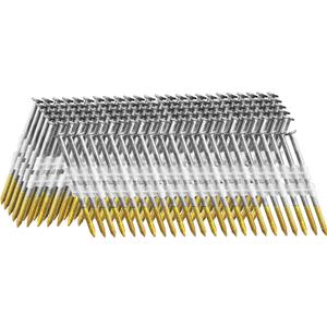 21 Degree Framing Nails 1000 Count, 2-Inch x .113" Ring Shank, Full Round Head Hot Dipped Galvanized, for Pneumatic Electric 20 to 22 Degree Framing Nailer