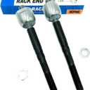 EV801497 Front Inner Tie Rod End Kit 2 PcsToyota Camry 2012-2017 ES300h ES350 Avalon Steering Left & Right Automotive Replacement Parts Black