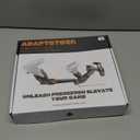 VR Gunstock for Meta Quest 2 Quest 3 Quest 3S Quest Pro  Adjustable FPS Gaming Controller Accessories with Quick Magnetic Attachment Cheek Pad for Immersive VR Gameplay (Black)