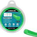 2 x T-03866 Twisted Trimmer Line for Makita Weed Wacker String0.080, Green, 175, 1/2 lbs.
