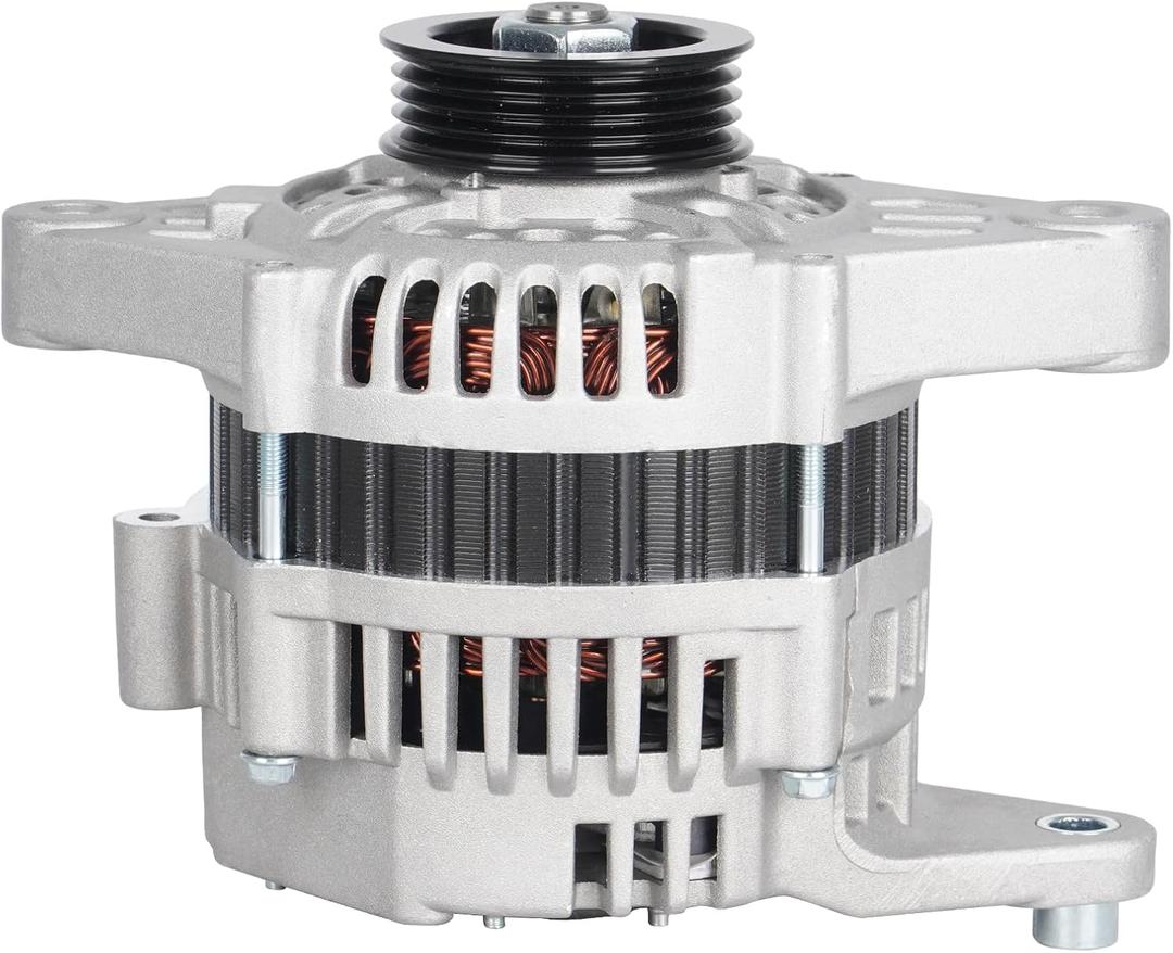 New Alternator Compatible With Nissan Sentra L4 1.6L 1991 1992 1993 1994, Nissan NX L4 1.6L 1991 1992 1993, 70AMP, 13334 231000E700 40044002