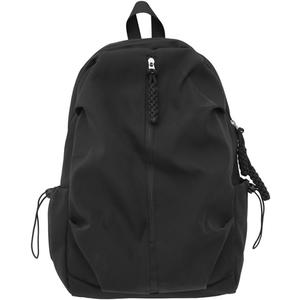 Backpack for College, Lightweight Waterproof Casual Gym Backpacks Travel Work Daypack for Men Women  Fits 14" Laptop (Black)