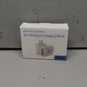 60W USB C Charger Block,2Pack 4-Port GaN USB C Charger Fast Charging Wall Plug Dual Type C+Dual USB-A Port Multiport Power Adapter Cube for iPhone 17 Pro Max/16e/15/14/13/12/11,iPad Pro/Air/Mini (White)