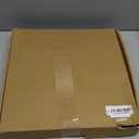 Kesin Wall Clock Wood 14 Inch Silent Wall Clocks Large Decorative Battery Operated Non Ticking Analog Retro Clock for Living Room, Kitchen, Bedroom (Brown)