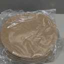 Yunlly Set of 48 Round Burlap Placemats Bulk Burlap Farmhouse Placemats Set Heat Resistant Table Mats Circle Jute Charger Place Mats for Wedding Holiday Dinner Rustic Table Decorations(11.8 in,Brown)