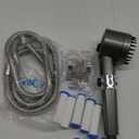 Ion Drops Filtered Showerhead with Hose - Handheld Shower Head for Enhanced Water Ionization