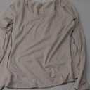 MANGOPOP Womens Scoop Neck Short Sleeve Long Sleeve Slim Fit T Shirt Tunic Tops Tee (Medium, Long Sleeve Semolina)