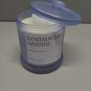 Sandalwood Jasmine Scented Candle, 13oz Natura Soy Wax Non Toxic, 2 Wicks Large Candles for Home Scented, 75Hs Long Lasting Clean Burn | Aromatherapy Candle for Home Decor, Stress Relief & Relaxation