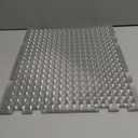 Scat Mat for Cats 16 x 13 Inch, 10 Pack Cat Deterrent Mat Outdoor Indoor, Cat Spikes with 50 Stickers