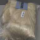 EasyJoy Ultra Soft Fluffy/Fuzzy Shaggy Area Rug Faux Fur Chair Cover Seat Pad for Bedroom Floor Sofa Living Room (2 x 6 ft Sheepskin, Beige)