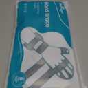 DrFinger Stroke Hand Brace Splint for Straightening Fingers with 5 Fingers Resting Support, Prevent Fingers Curling, Dupuytren's Contractures, Hand Spasms, Fit Right & Left, Men & Women - M (Grey)