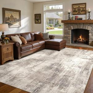 DMOYEST 10x14 Area Rug for Living Room Washable Abstract Indoor Carpet