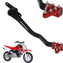JFG RACING Motorcycle Folding Rear Brake Pedal Foot Lever CNC Universal for CRF CR XR 50cc  125cc RM KX KLX TTR PW SSR Apollo TAO TAO SDG Dirt Pit Bike Red