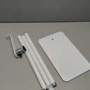 PartyKindom Headset Holder Stand Rack for Headphones Creative Aluminum Earphone Hanger Silver Sleek Design for Home Office Use Organizes and Displays All of Headsets