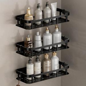 3-Pack, Shower Kitchen Organizer, Caddy Bathroom Caddy Waterproof Large Capacity Plastic Hanging Accessories Storage B