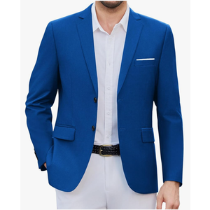 COOFANDY Mens Causal Blazer Two Button Suit Jackets Lightweight Slim Fit Sports Coats, XXL