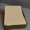 Smead Shelf-Master End Tab File Folders, 100 Count, Manila, Reinforced Straight-Cut Tabs, Letter Size (24110) (100 per Box)