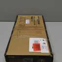 Perlegear Monitor Stand, Freestanding Monitor Mount for 13-34 inch Screens with 360 Degree Rotation, 5 Height Settings, Adjustable Desk Riser with Swivel and Tilt, Max VESA 100x100mm, PGTVS29