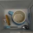 Bsigo Coffee Mug Warmer & Cute Cat Mug Set, Candle Mug Warmer for Home & Office, Electric Smart Coffee Warmer for Desk, Beverage Tea Coffee Cup Warmer with 3-Temp Settings, 8H Auto Shut Off, Blue