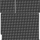 Cargo Mat & Backrest Mats for 2018-2025 Volvo XC60 Accessories, All Weather Waterproof Rear Cargo Liner Rear Trunk Liner Back Seat Cover Protector