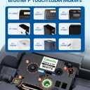 Labelife TZe-251 TZe251 TZe TZ Tape 24mm 0.94 Laminated White Replacement for Brother P Touch Label Tape 24mm Label Maker Tape 1 Inch for Brother PT-D600 PT-D610BT PT-P710BT PT-P700 PT- P910BT, 4-Pack (Black on White)