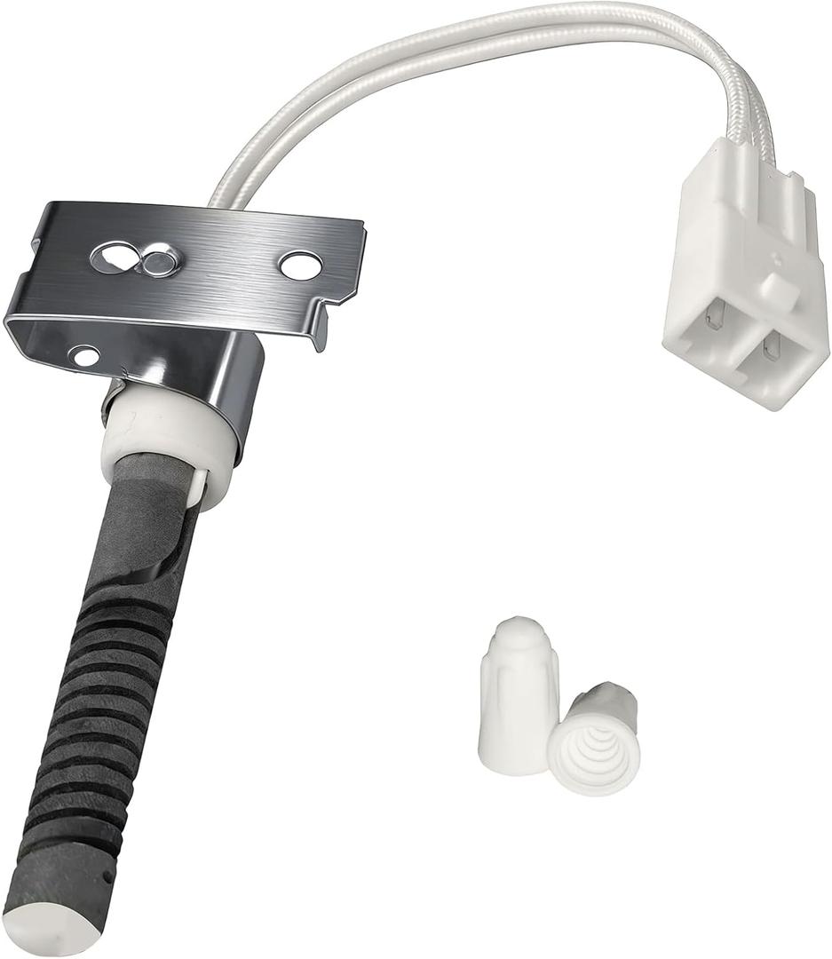 5318EL3001A Dryer Igniter Replacement Compatible with L-G,G-E,Kenmore Gas Dryers,Replaces 5318EL3001B,5318EL9001A,MEQ61841001,1266860,AP4439620,PS/EA3527801,DE/SDE365,AH3527801 (Round Style Igniter)