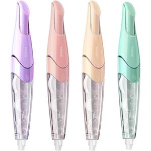 White Correction Tape, Retractable Refillable Correction Tape, With Smooth Pull Out Tape Applicator, Aesthetic Cute Correction Pen for Office Supplies