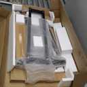 TigerDad Mobile Over The Bed Recliner Table - Adjustable Height & Length, Stable Laptop Tray Chair Table with Wheels for Kids & Adults