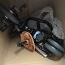 newyoo Toddler Tricycle with Push Handle for 1-3 Year Old, Toddler Bike, Birthday Gift and Toy for Boys and Girls, 5 in 1 Kids Trike, Balance Bike with Backrest and Safety Belt, Khaki, TR007