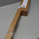 Ivilon Drapery Window Curtain Rod - Knob Design, 1 Inch Rod, 28 to 48 Inch. Black