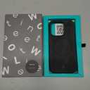 TineeOwl for iPhone 15 Pro Magnetic Case - Dune Series, Compatible with MagSafe, TPU, Minimalist, Slim/Thin, Grippy with Microfiber Lining, Rounded Action Button (Black, iPhone 15 Pro)