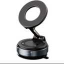 2026 Magnetic Phone Holder with Upgraded Aluminum Alloy, 360 Rotatable & Foldable Design, Vacuum Suction Cup Mount for Car Dashboard, Bathroom Tiles, Glass Surfaces - Car Electronics Accessories