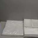 SEE SPRING 12 Pack Shoe Storage Box, Clear Plastic Stackable Shoe Organizer for Closet, Space Saving Foldable Shoe Rack Sneaker Container Bin Holder (Large Fit Size 9)