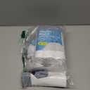 KSSKSS 2.6 Gallon Mini Drawstring Trash Bags, Small Garbage Bags by KSSKSS, Code a fit 10-15 Liter, 2.6-4 Gal, White Trash Bin Liners for Home Office Kitchen Bathroom Bedroom, 120 Counts