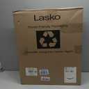 Lasko Pedestal Fan, Oscillating Fan for Bedroom with Adjustable Height and 3 Cooling Speeds, Portable, 18", Black, 1827