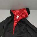 Black Red Cape for Adult Kids, Unisex Cloak Robe Hooded Halloween Costume Satin Witches Vampire Cloak Fancy Dress Up Children  Medium
