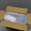 funest Bathroom Small Trash Can with Lid, 10L / 2.7 Gallon Slim Garbage Bin Wastebasket with Press Top Lid for Bedroom, Rv, Office, Kitchen, Craft Room