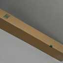 Cordless Faux Wood Blinds 26" W x 36" H, 2 Inch Slat Horizontal Windows Blinds with Crown Valance, Room Darkening, White Blinds for Home Interiors.