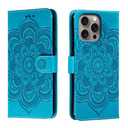 shingtomua for iPhone 16 Pro Max Case Wallet with Card Holder Kickstand Magnetic Soft Leather Flip Fold Cover (Blue, iPhone 16 Pro Max)