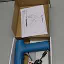 Tilswall Cordless Hot Glue Gun, Fast Preheating, Glue Gun and Sticks Set with 2Ah USB-C Rechargeable, 20 Premium Glue Sticks, High Temp Compact Size Ideal for Crafts, DIY Making, Repairs Blue