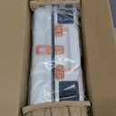 Vinyl Record Player Bluetooth Vintage 3-Speed Portable Suitcase Turntables with Built-in Speakers, Belt-Driven LP Player Support USB Recording AUX-in RCA Line Out Headphone Jack, White (White Rose Gold)