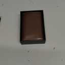 typecase Mens Wallet Card Holder: Pop Up Aluminum Case, Genuine Leather, Smart, RFID Blocking, Slim, Minimalist, Front Pocket - 9-14 Card Capacity | ID Window | Cash Slot (Black Brown)