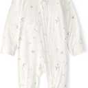 Carter's Neutral PurelySoft Sleep and Play Pajamas, Constellation Print, 3M